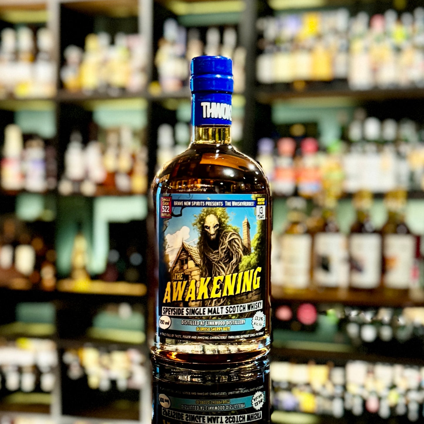 林克伍德13年「The Awakening - The Whisky Heroes」 Brave New Spirits裝瓶蘇格蘭單一麥芽威士忌