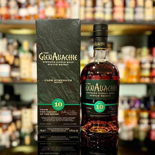 GlenAllachie 10 Year Old Cask Strength Batch 6 Single Malt Scotch Whisky