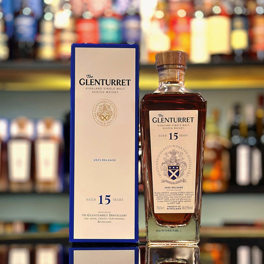 Glenturret 15 Year Old Single Malt Scotch Whisky (2025 Release)