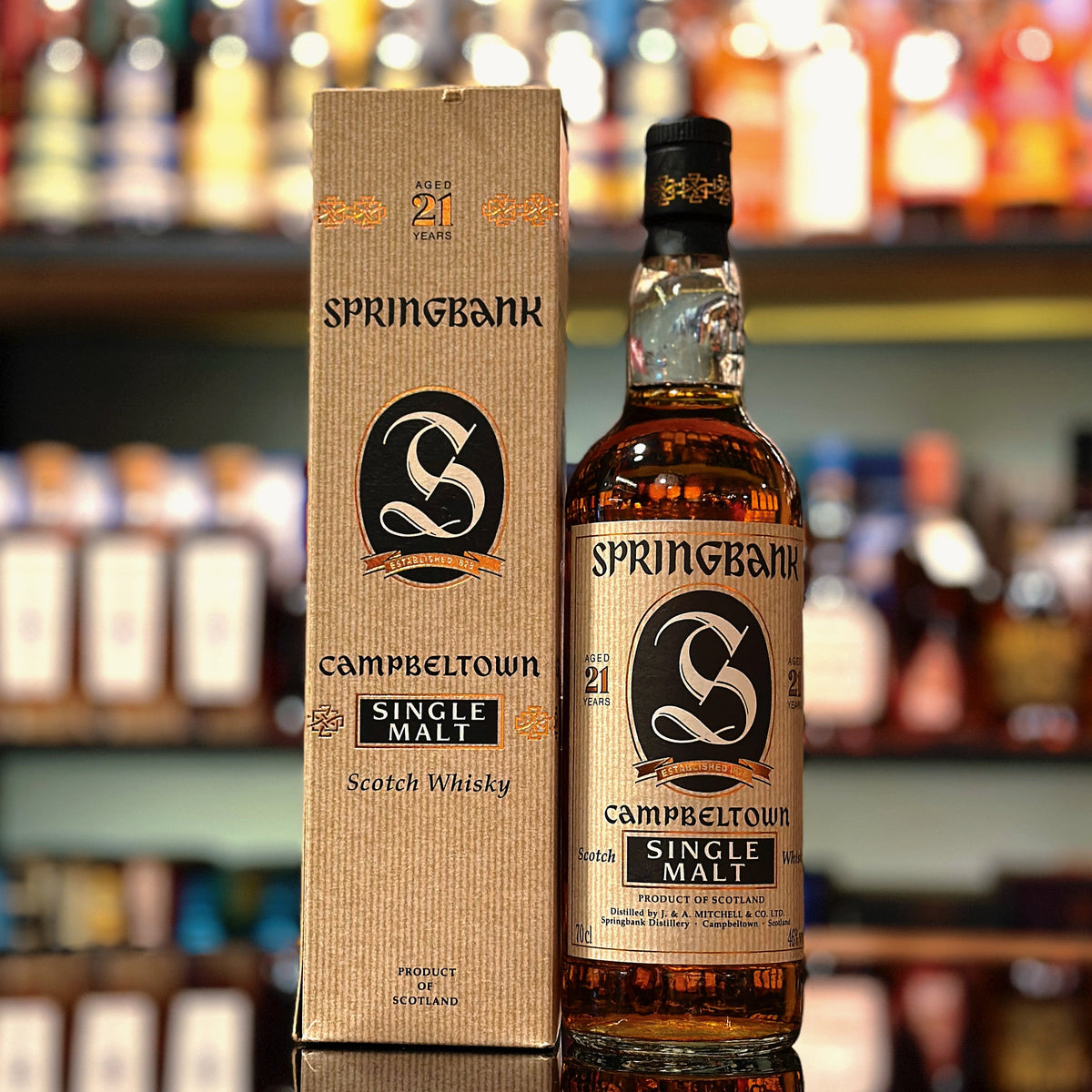 Springbacks Whiskey Springbank 21 Year Old Single Malt Scotch Whisky (1990s-2000s) – The ...