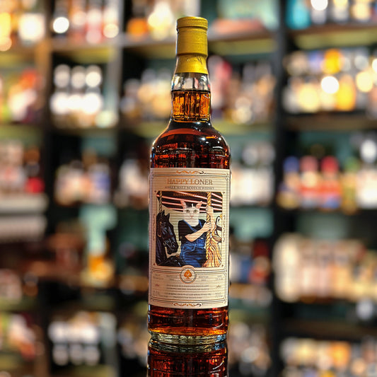 Linkwood 15 Year Old 2009-2024 “Happy Loner #4 - Precious Ride" by Club Qing Single Malt Scotch Whisky