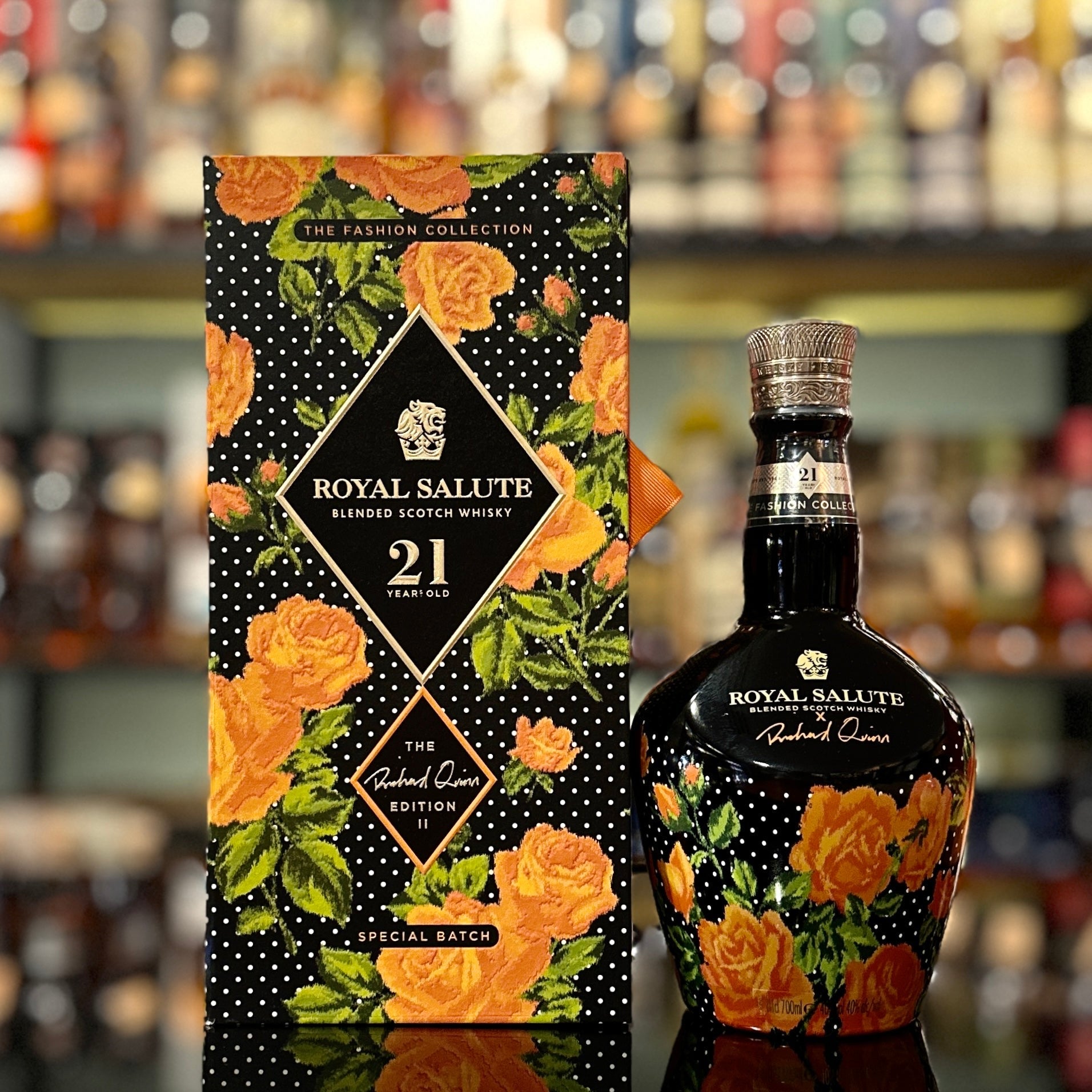  Salute 21 Year Old スコッチウイスキー Royal Salute 21 Year Old Richard Quinn Edition II “Roses” Blended