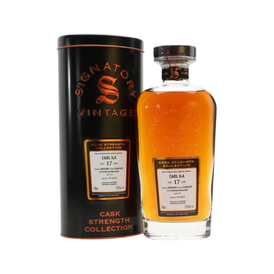 Caol Ila 17 Year Old 2007-2025 First-fill Oloroso Sherry Butt #3 by Signatory Vintage Single Malt Scotch Whisky