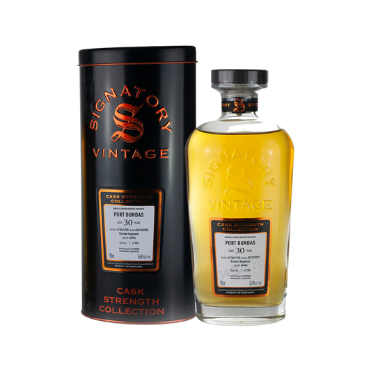 Port Dundas 30 Year Old 1995-2025 Bourbon Hogshead #64945 Symington's Choice by Signatory Vintage Single Grain Scotch Whisky