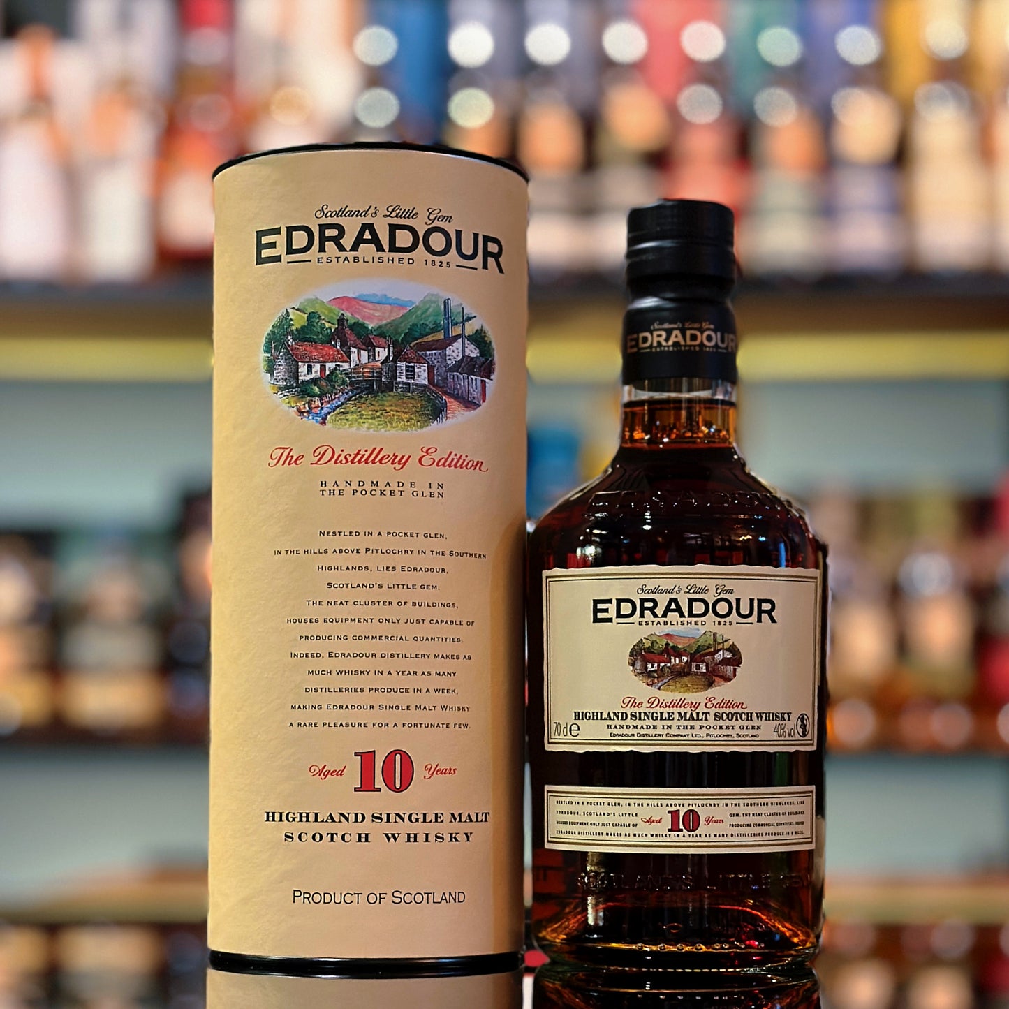 Edradour 10 Year Old Single Malt Scotch Whisky