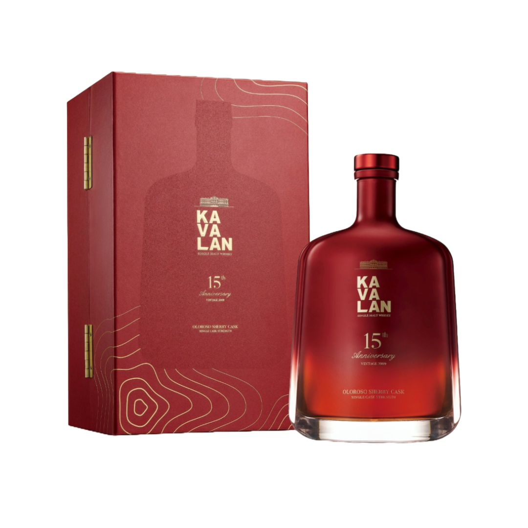 Kavalan 15th Anniversary 2009 Vintage Oloroso Sherry Single Cask Strength Single Malt Taiwanese Whisky