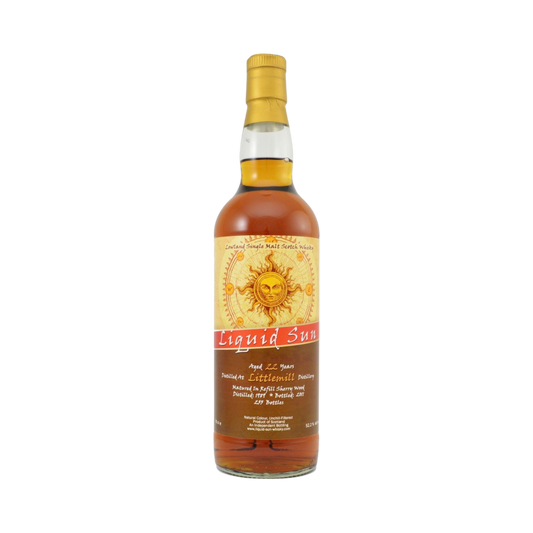 Littlemill 22 Year Old 1989-2011 Refill Sherry Cask by Liquid Sun Single Malt Scotch Whisky