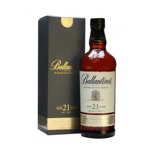 Ballantine’s 21 Year Old Blended Scotch Whisky (Old Packaging)