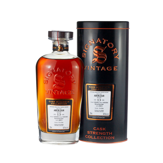 Aberlour 13 Year Old 2012-2026 Oloroso Sherry Butt #800272 by Signatory Vintage Single Malt Scotch Whisky