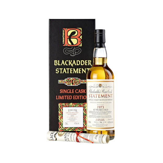 Glenesk 30 Year Old 1983-2014 Refill Sherry Butt #4929 "Raw Cask Statement Edition No. 11" by Blackadder Single Malt Scotch Whisky