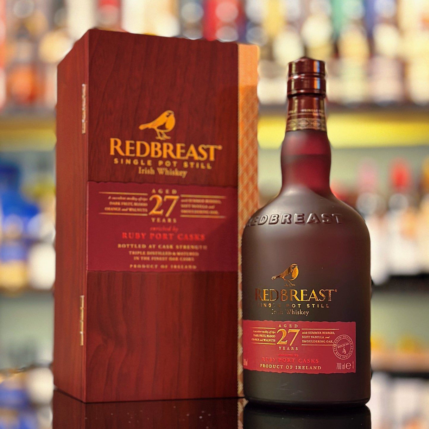 Redbreast 27 Year Old Single Pot Still Irish Whiskey (Batch 4)