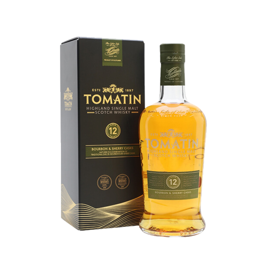 Tomatin 12 Year Old Single Malt Scotch Whisky (1000ml)