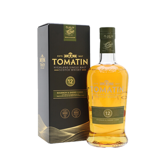 Tomatin 12 Year Old Single Malt Scotch Whisky (1000ml)