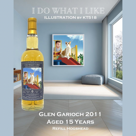 Club Qing “I Do What I Like” #2 Glen Garioch 15 Year Old 2011-2026 Refill Hogshead Single Malt Scotch Whisky