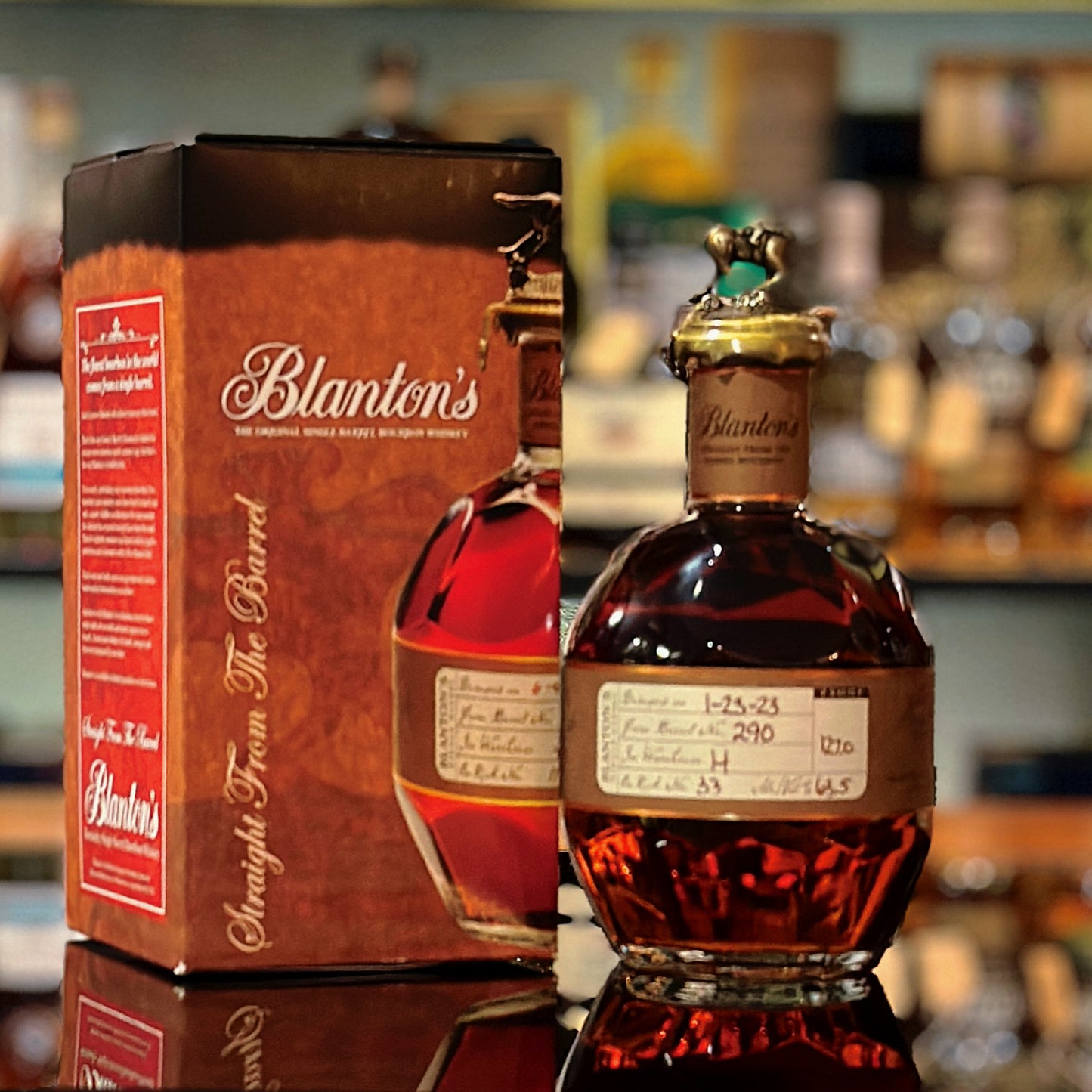 Blanton's Straight From The Barrel Bourbon Whiskey