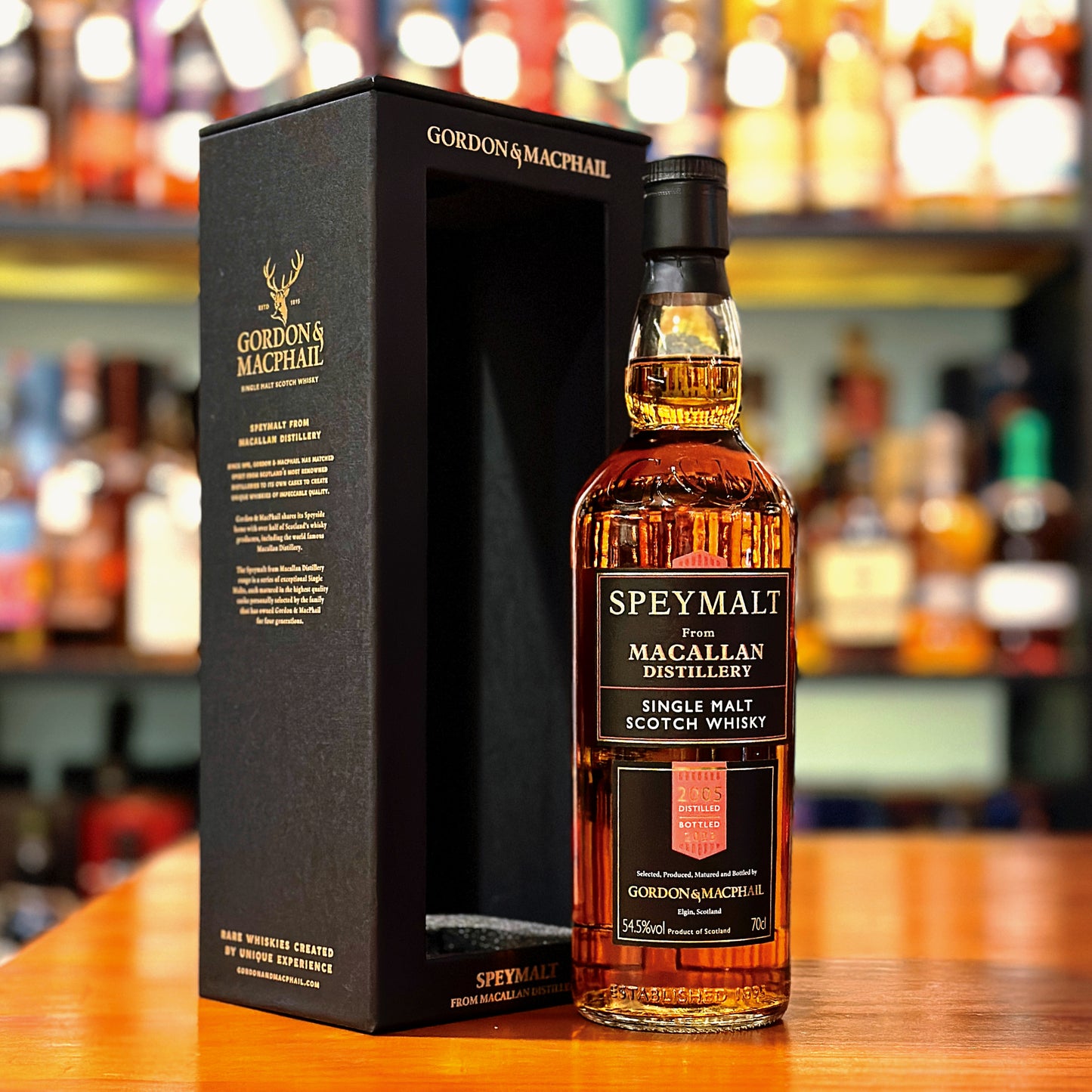 Macallan Speymalt 2005-2023 Cask #6818 by Gordon & MacPhail Single Malt Scotch Whisky