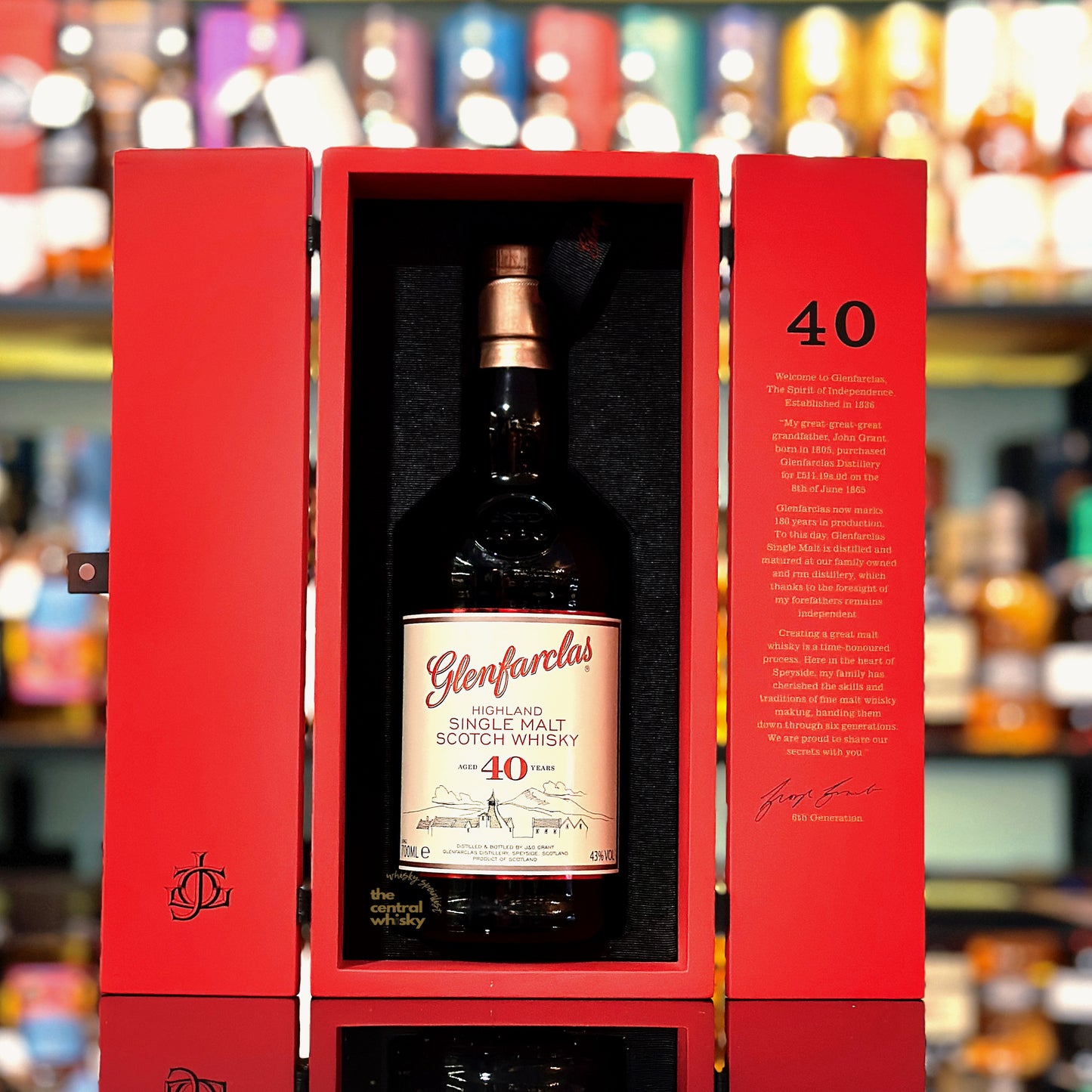 Glenfarclas 40 Year Old Single Malt Scotch Whisky