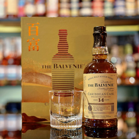 Balvenie 14 Year Old Caribbean Cask Single Malt Scotch Whisky (CNY Giftset)