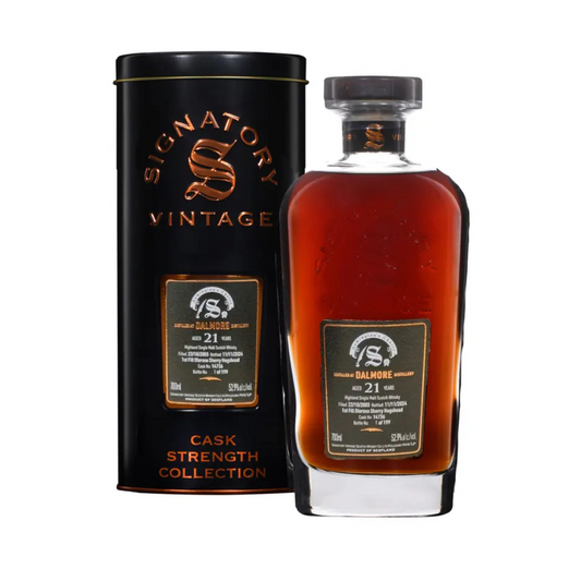 Dalmore 21 Year Old 2003-2024 First-fill Oloroso Sherry Hogshead #14736 Symington's Choice by Signatory Vintage Single Malt Scotch Whisky