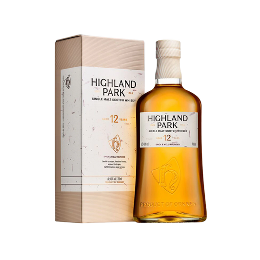 Highland Park 12 Year Old Single Malt Scotch Whisky