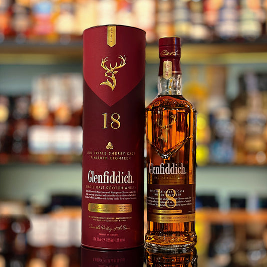 Glenfiddich 18 Year Old Triple Sherry Cask Single Malt Scotch Whisky