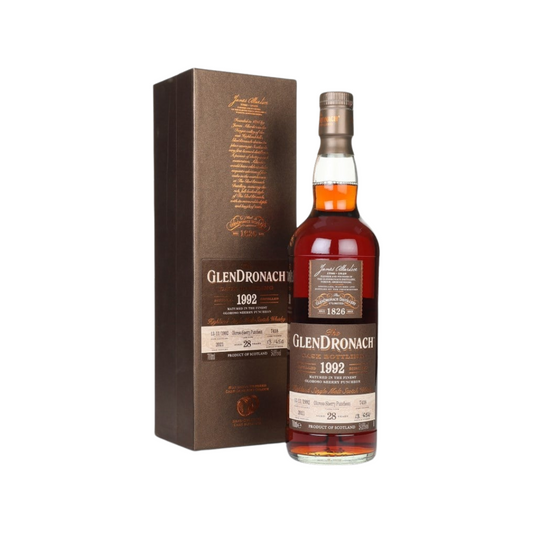 GlenDronach 28 Year Old 1992-2021 Oloroso Sherry Puncheon #7418 Single Malt Scotch Whisky