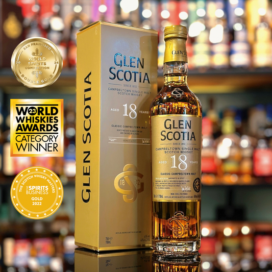 Glen Scotia 18 Year Old Single Malt Scotch Whisky