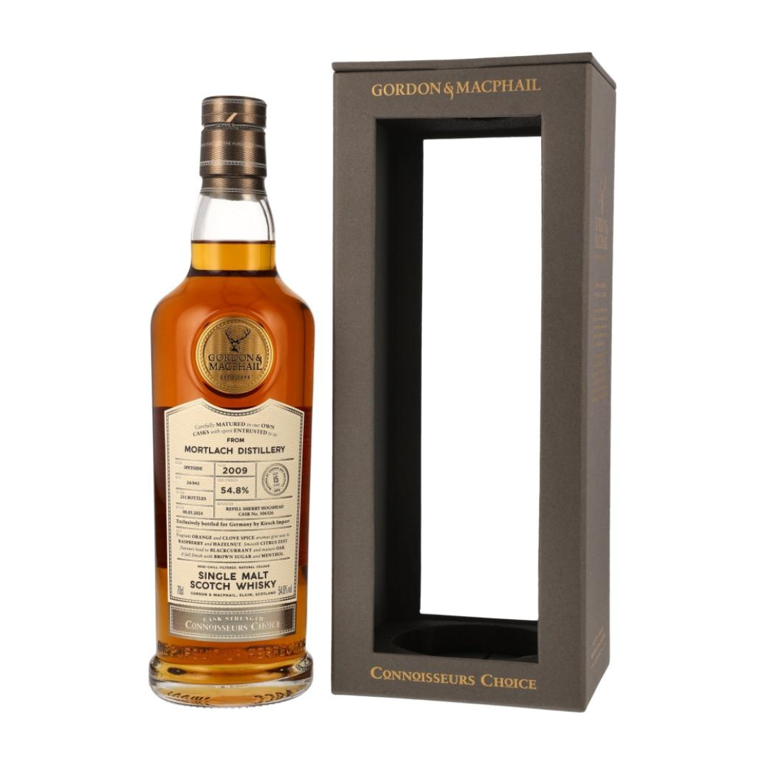 Mortlach 15 Year Old 2009-2024 Refill Sherry Hogshead #306326 by Gordon & MacPhail Single Malt Scotch Whisky