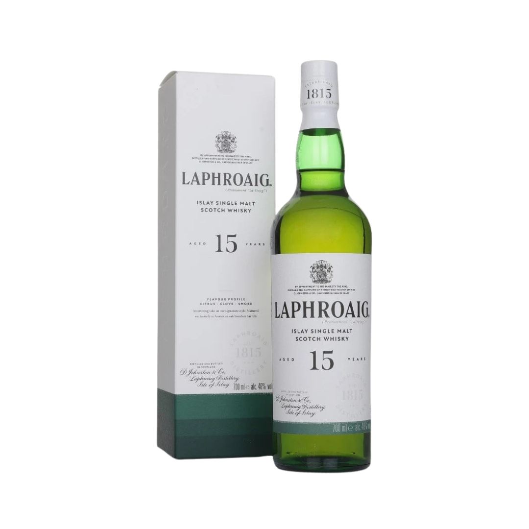 Laphroaig 15 Year Old Single Malt Scotch Whisky