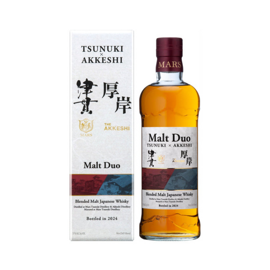 Mars Malt DUO Tsunuki x Akkeshi Blended Malt Japanese Whisky