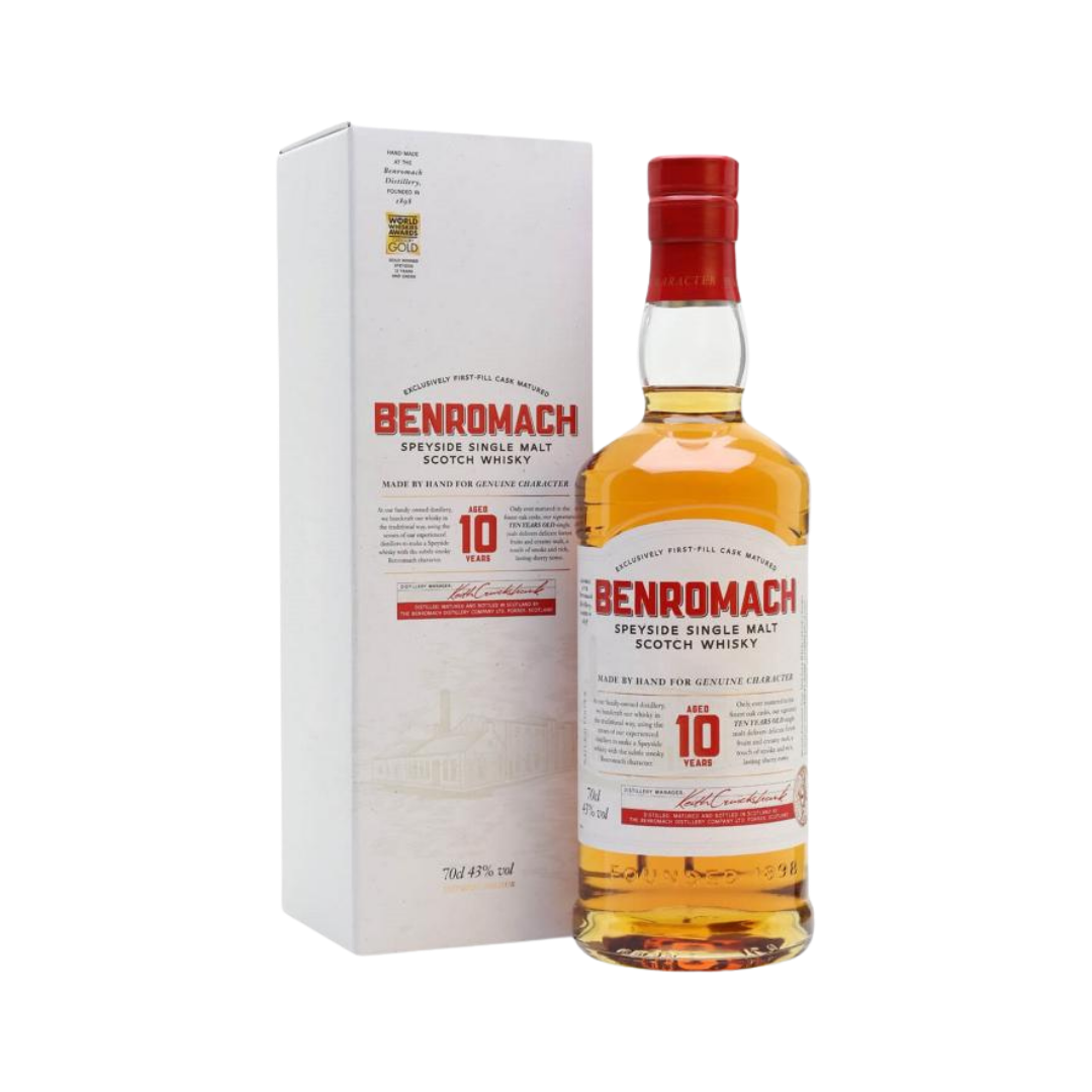 Benromach 10 Year Old Single Malt Scotch Whisky