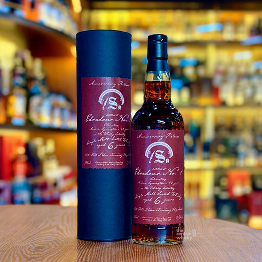 Edradour No.1 6 Year Old First-fill Pedro Ximénez Hogshead “Andrew's 40th Anniversary” by Signatory Vintage Single Malt Scotch Whisky