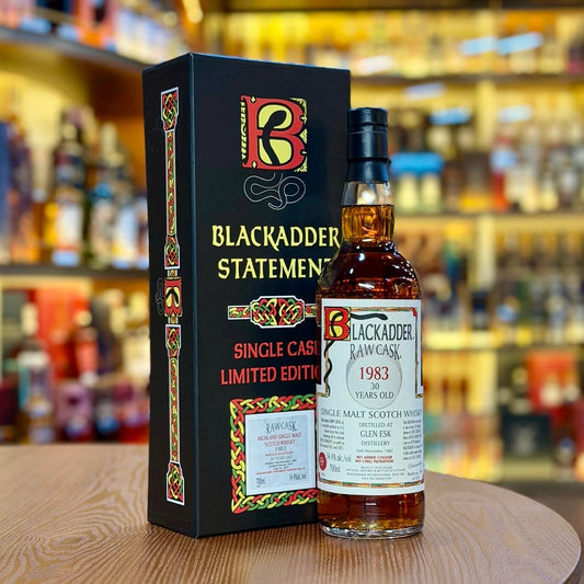 Glenesk 30 Year Old 1983-2014 Refill Sherry Butt #4929 "Raw Cask Statement Edition No. 11" by Blackadder Single Malt Scotch Whisky