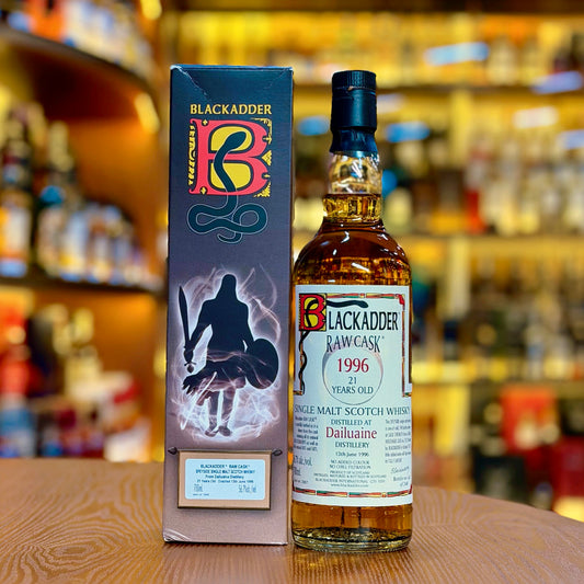 Dailuaine 21 Year Old 1996-2017 Hogshead #7537 "Raw Cask" by Blackadder Single Malt Scotch Whisky