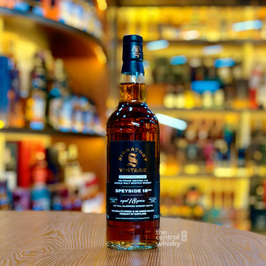 Speyside (M) 18 Year Old 100 Proof Edition #17 Exceptional Cask by Signatory Vintage Single Malt Scotch Whisky