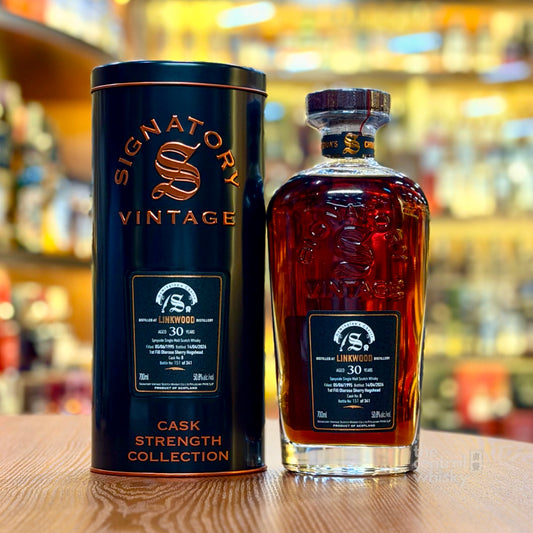 Linkwood 30 Year Old 1995-2026 First-fill Oloroso Sherry Hogshead #8 Symington's Choice by Signatory Vintage Single Malt Scotch Whisky