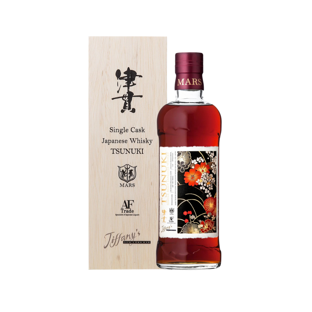 Mars Tsunuki 4 Year Old 2021-2025 Pedro Ximénez Hogshead #T2378 for AF Trade x Tiffany's New York Bar Japanese Single Malt Whisky [Pre-Order]