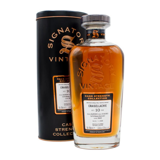 Craigellachie 10 Year Old 2013-2023 First-fill Oloroso Sherry Butt #900695 by Signatory Vintage Single Malt Scotch Whisky