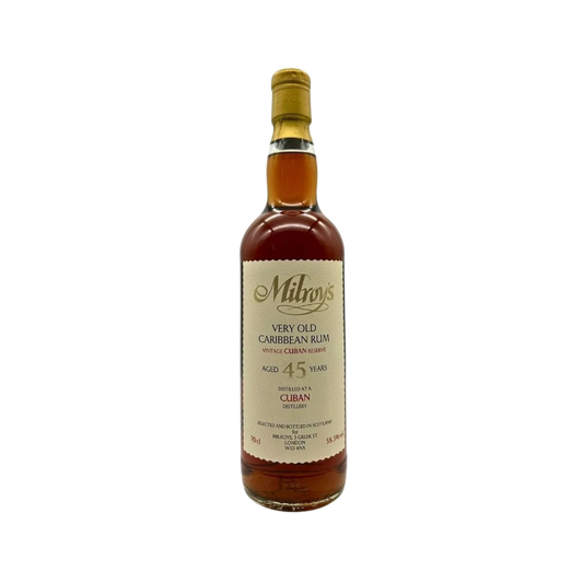 Cuban 45 Year Old 1978-2024 First-fill Rum Barrique #2315305 "Vintage Cuban Reserve" by Milroy's Very Old Caribbean Rum