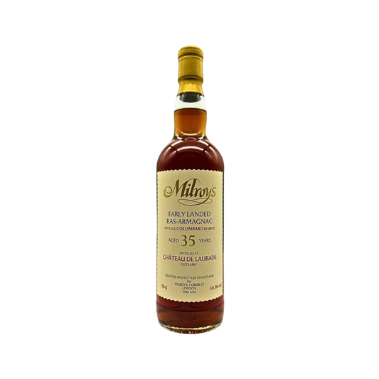 Château de Laubade 35 Year Old 1989-2024 Hogshead #38536 "Vintage Colombard Reserve" by Milroy's Early Landed Bas-Armagnac
