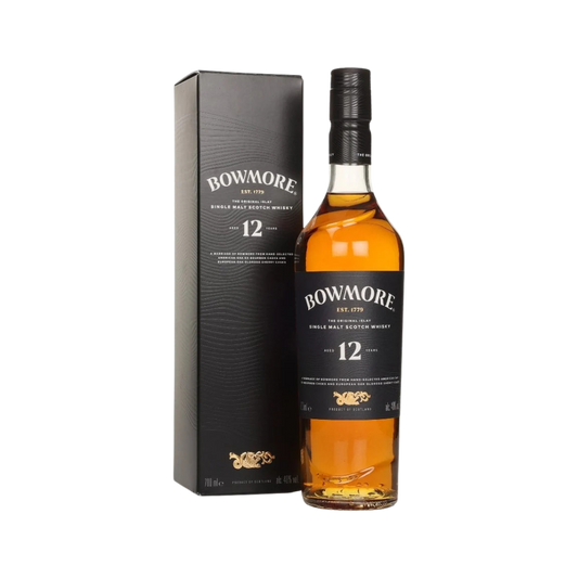 Bowmore 12 Year Old Single Malt Scotch Whisky (New Packaging)