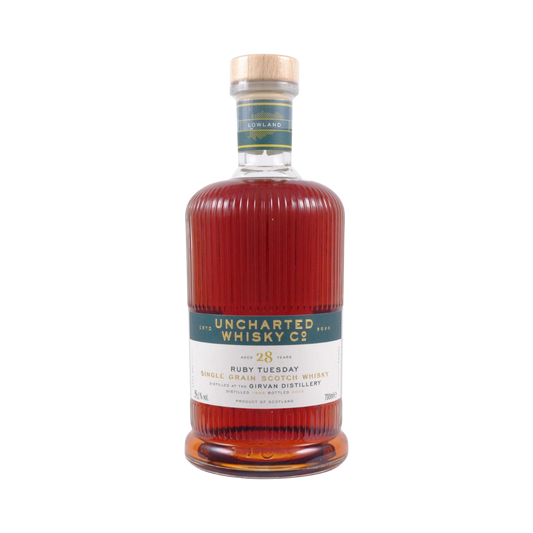 Girvan 28 Year Old 1996-2026 “Ruby Tuesday” Tawny Port Butt #UC047 by Uncharted Whisky Co Single Grain Scotch Whisky
