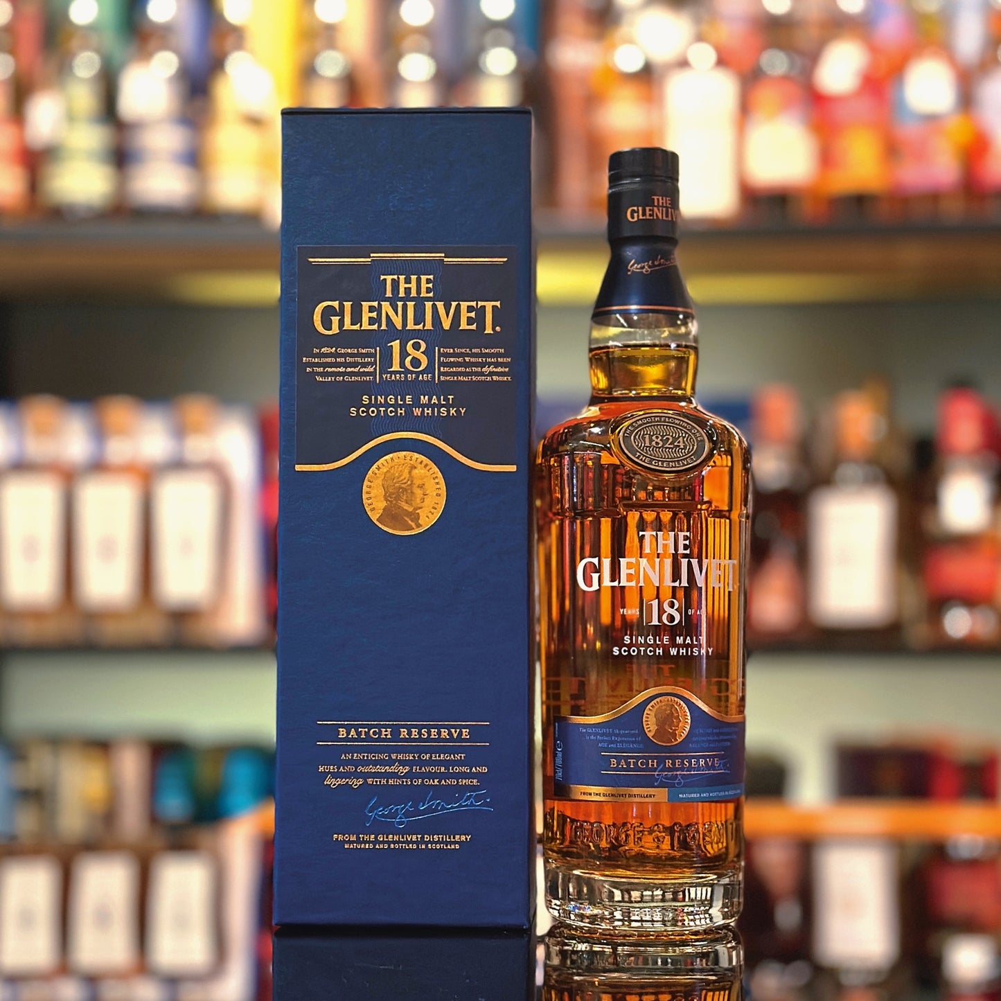 Glenlivet 18 Year Old Single Malt Scotch Whisky