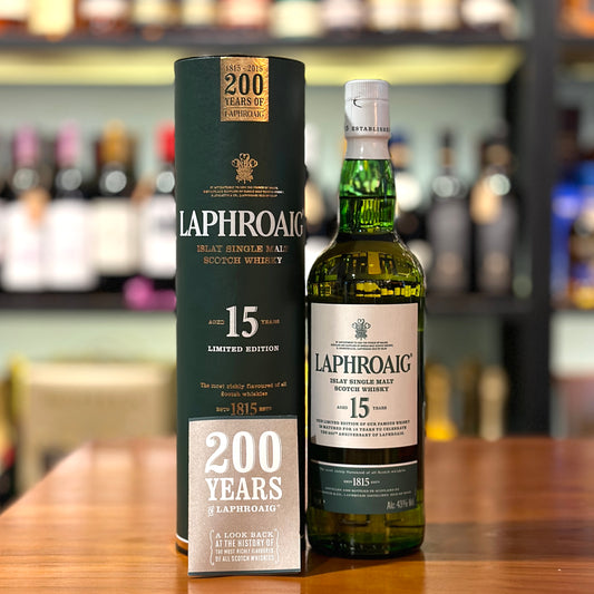 Laphroaig 15 Year Old “200 Years of Laphroaig (1815-2015)” Limited Edition Single Malt Scotch Whisky