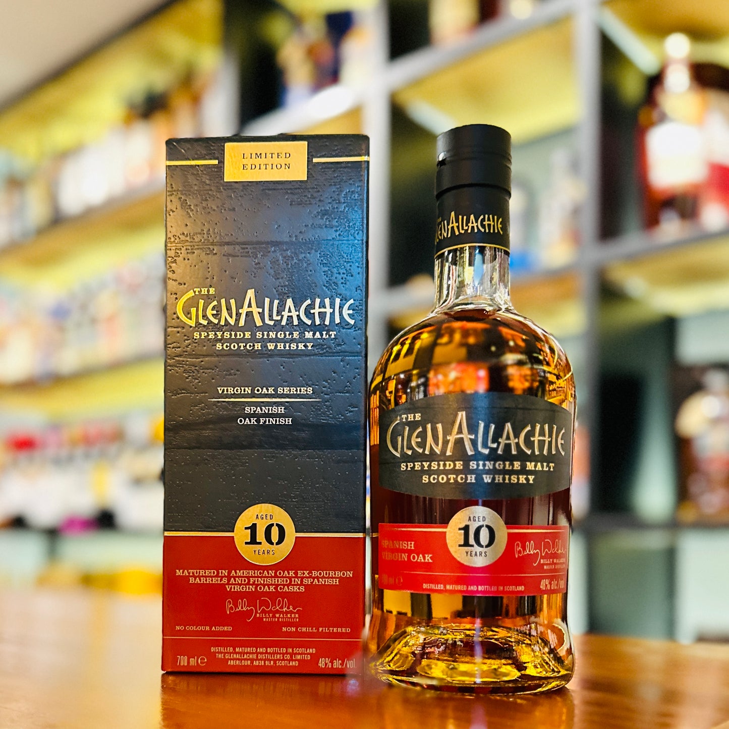 GlenAllachie 10 Year Old Spanish Virgin Oak Single Malt Scotch Whisky