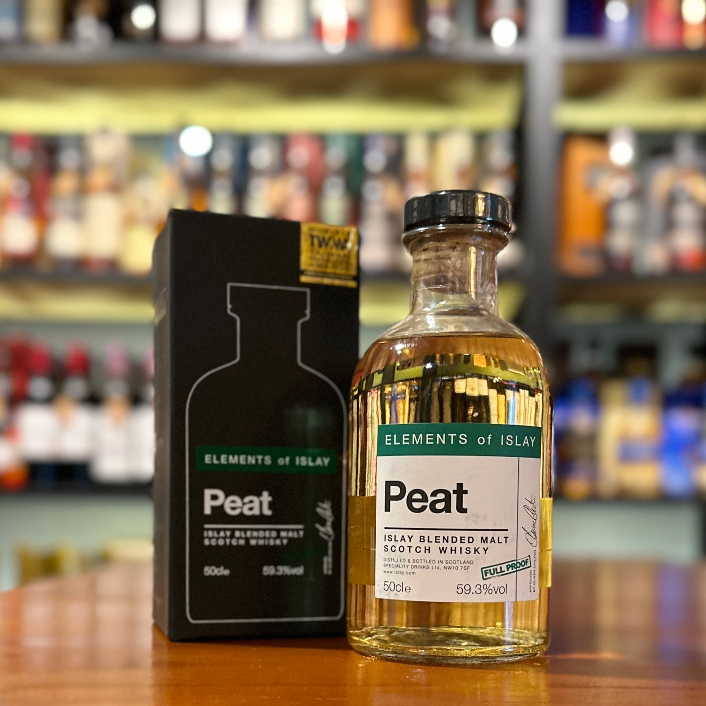 Elements of Islay Peat Full Proof Blended Malt Scotch Whisky