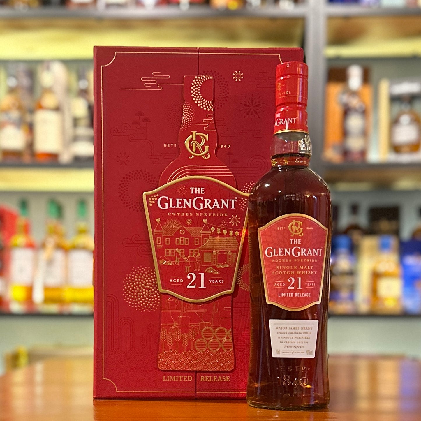 Glen Grant 21 Year Old Limited Edition Single Malt Scotch Whisky