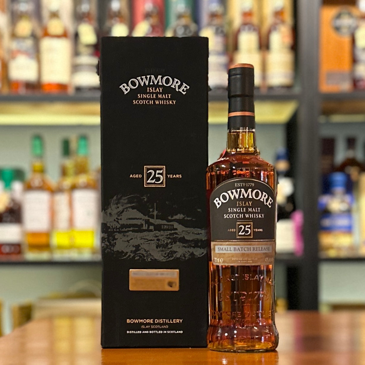 Bowmore 25 Year Old Small Batch Release Single Malt Scotch Whisky