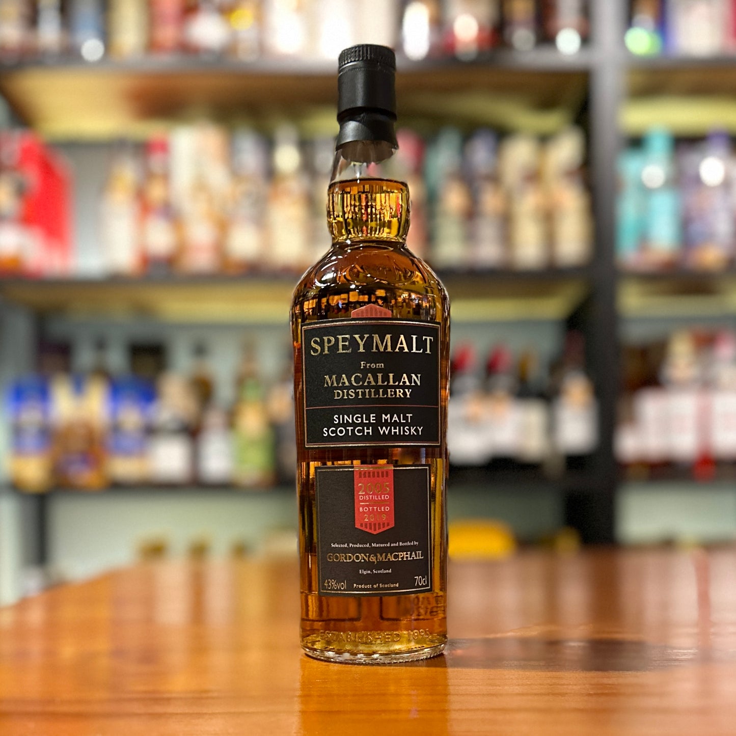 麥卡倫「Speymalt」2005-2019年高登麥克菲爾裝瓶蘇格蘭單一麥芽威士忌