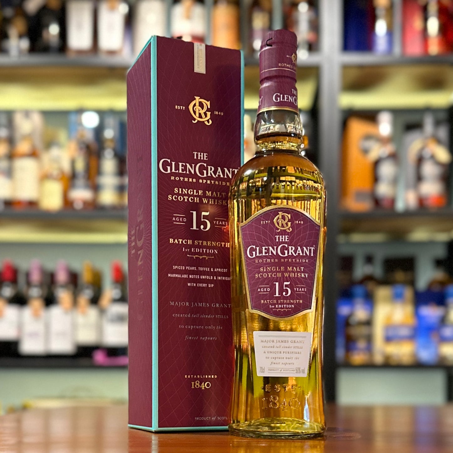Glen Grant 15 Year Old Batch Strength Single Malt Scotch Whisky